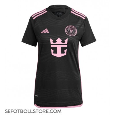 Inter Miami Lionel Messi #10 Replika Bortatröja Dam 2024-25 Kortärmad Inter Miami Lionel Messi #10 Replika Bortatröja Dam 2024-25 Kortärmad